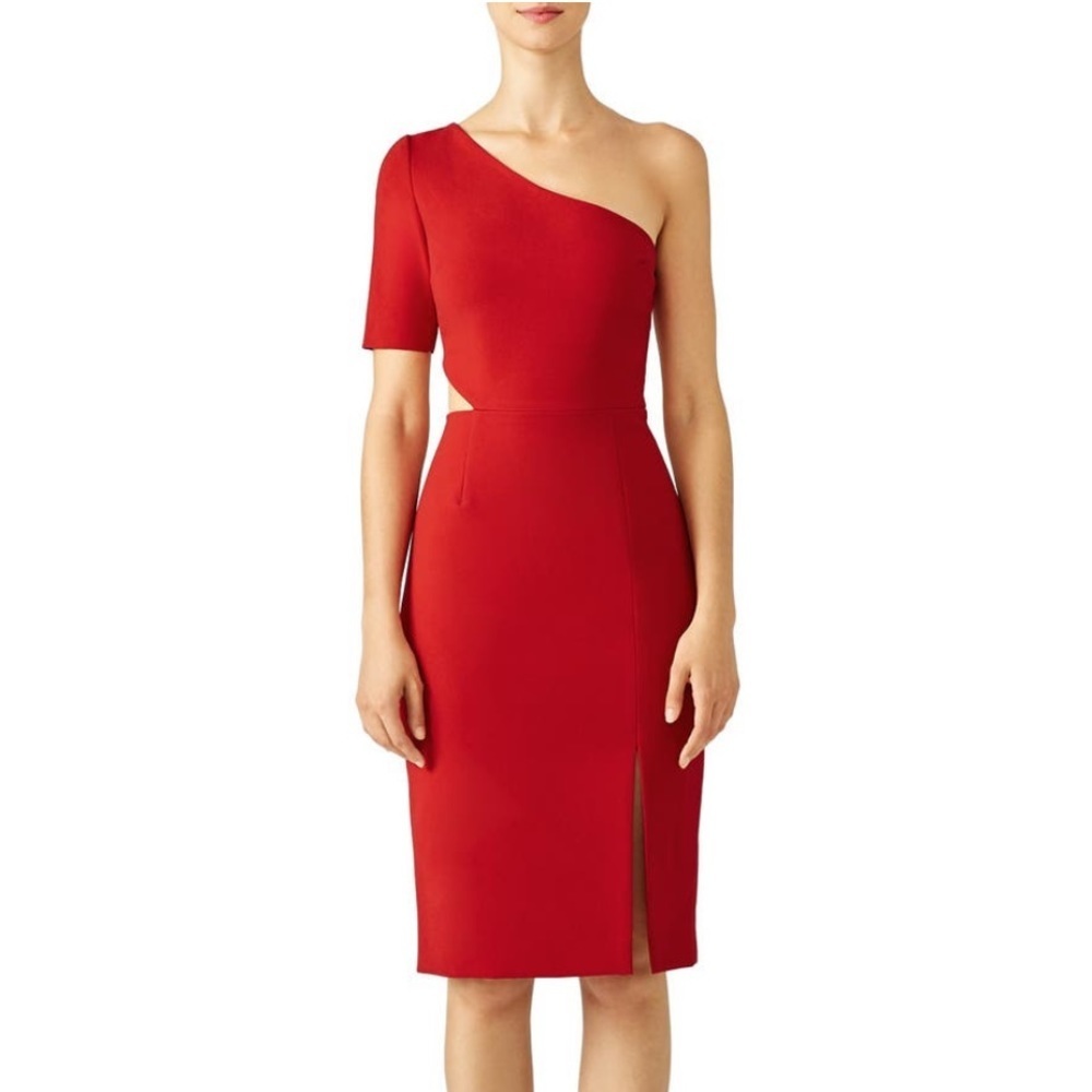 Jill Jill Stuart Cardinal Cutout Sheath